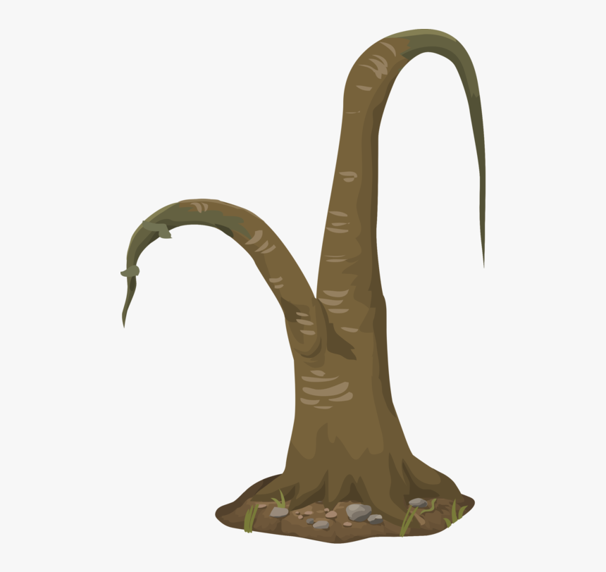 Tree,neck,computer Icons - Dead Plants Png Cartoon, Transparent Png