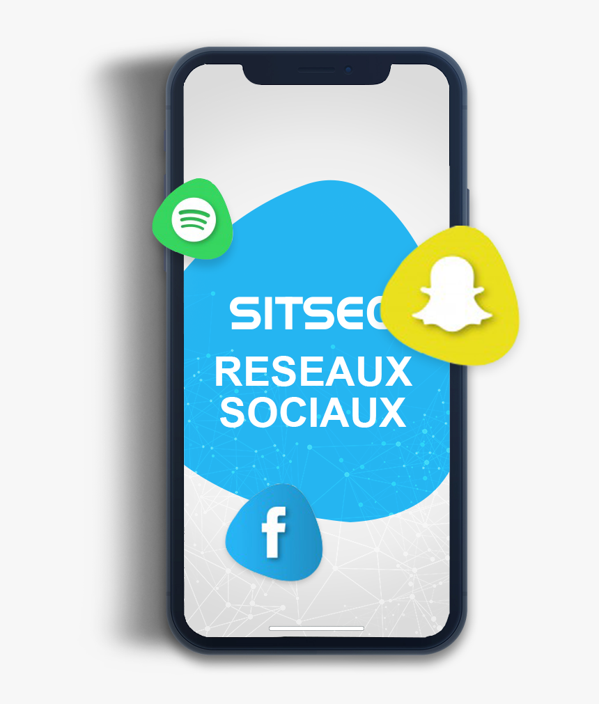 Img3 Reseaux Sociaux Sitseo - Smartphone, HD Png Download