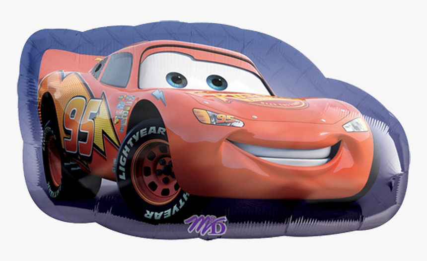 Cars Lightning Mcqueen 95 Disney - Lightning Mcqueen Balloon, HD Png Download