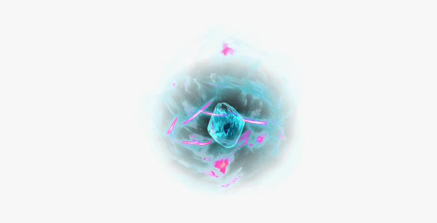 #neon #glowing #neonlight #ball #blue #pink - Circle, HD Png Download