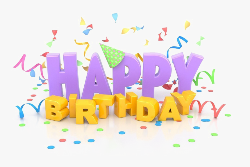 Happy Birthday Letter Free Png Image Vector, Clipart, - Happy Birthday Letters Png, Transparent Png
