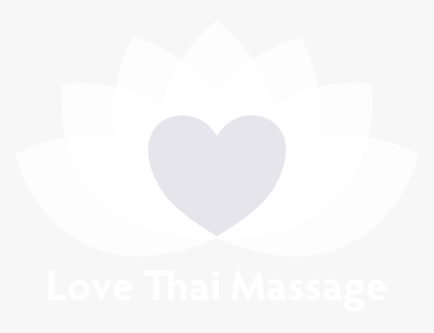 Love Thai Massage White Logo Revised - Graphic Design, HD Png Download