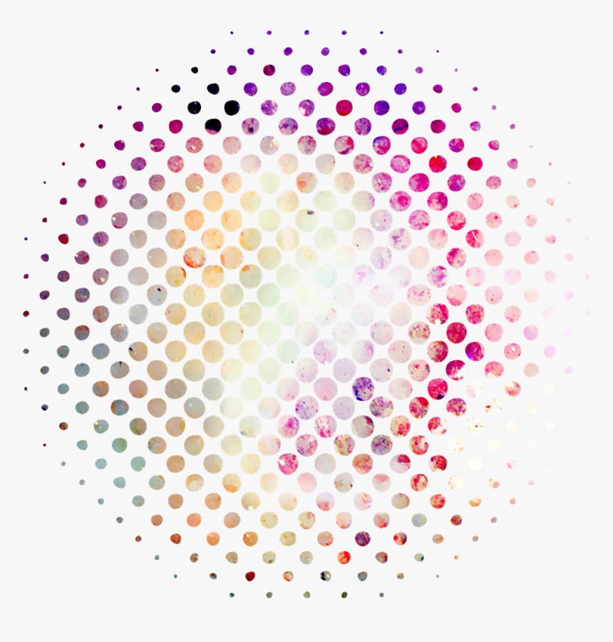 #abstracts #design #pattern #foreground #background - Circle Halftone, HD Png Download