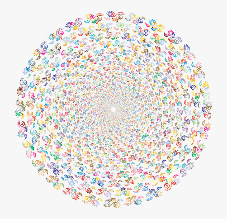 Circle,line,symmetry - Eeg Brain Mapping, HD Png Download