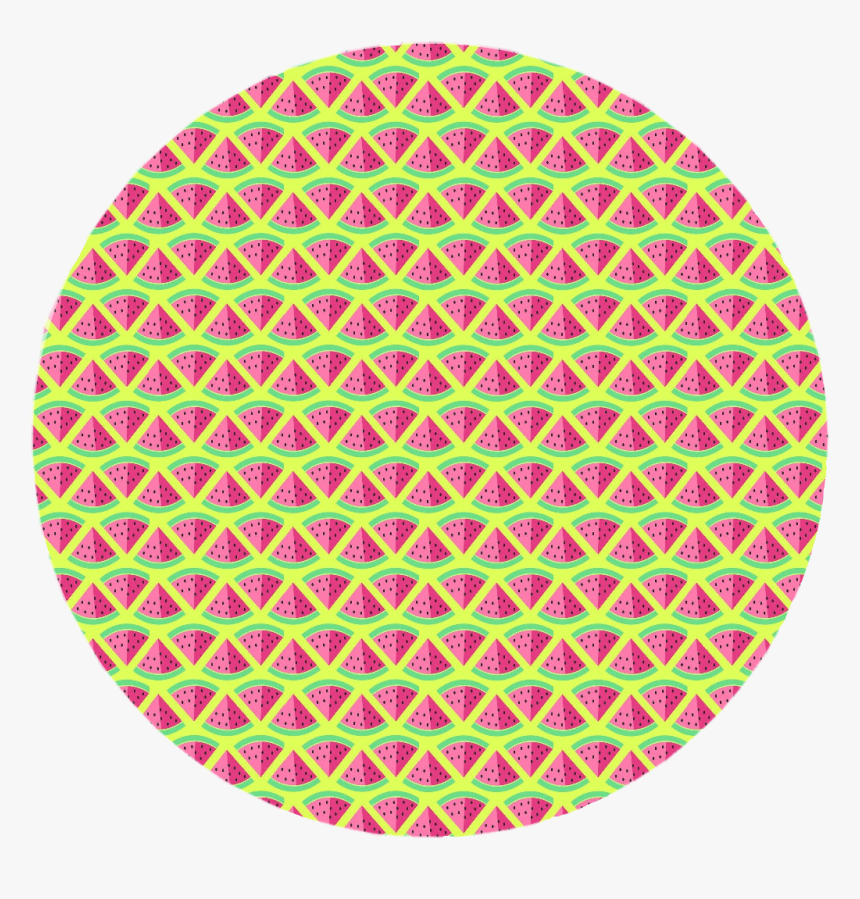 #zedge #bing #watermelons #circle #kreis #pattern #background - Teacher Thank You Label, HD Png Download