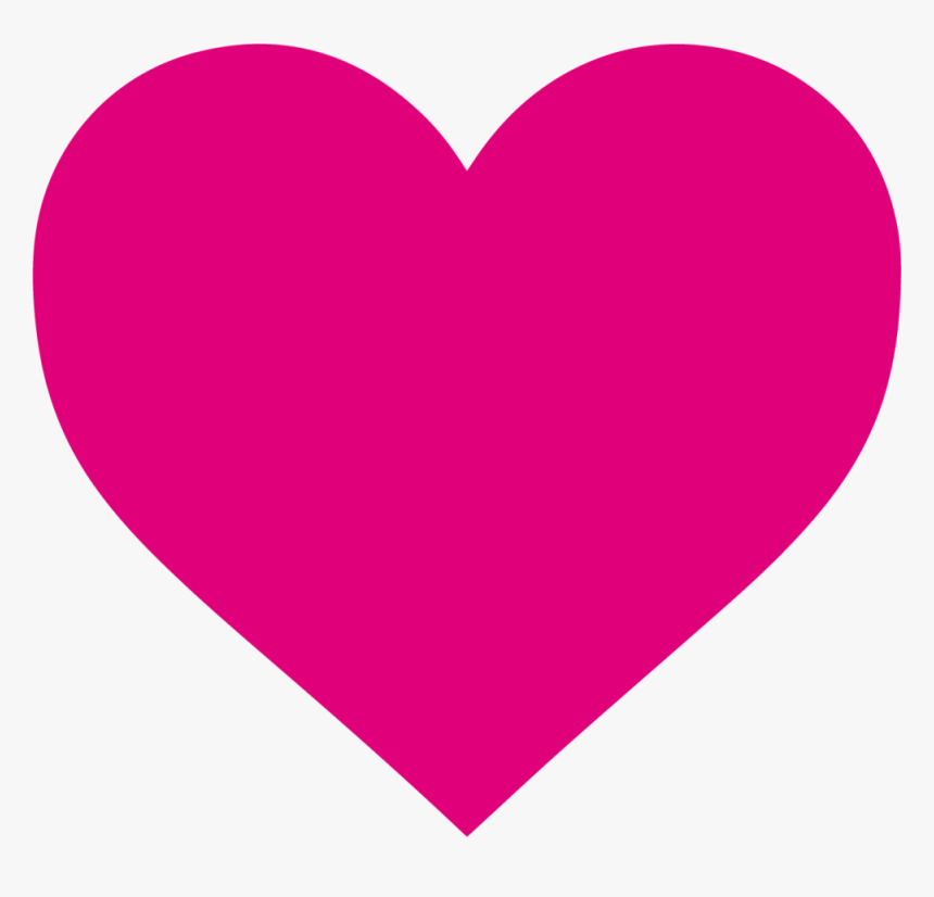 Heart - Pink Heart Logo Png, Transparent Png