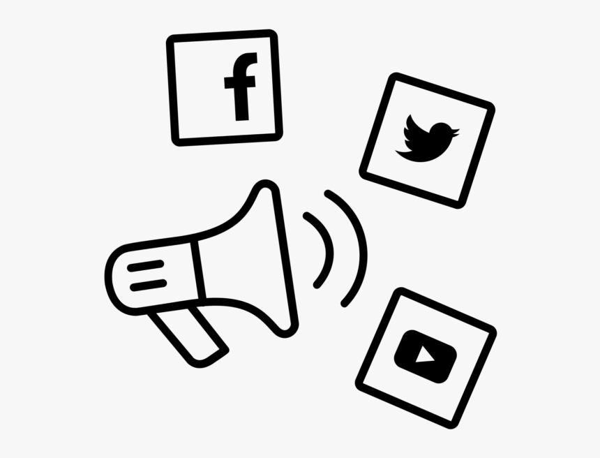 Social Media Marketing Icon Png, Transparent Png