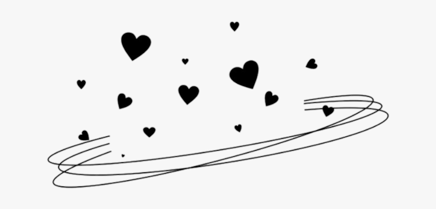 #ftestickers #hearts #heartcrown #halo #tumblr #black - Bear, HD Png Download