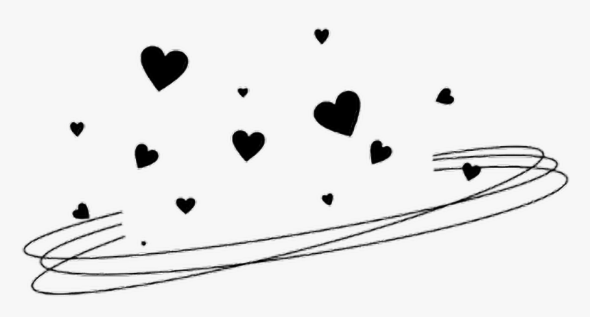 #freetoedit - Transparent Black Heart Crown, HD Png Download