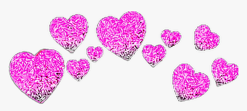 #lovely #girly #hearts #corazones #tiara #3d #whatsapp - Green Heart Crown Png, Transparent Png
