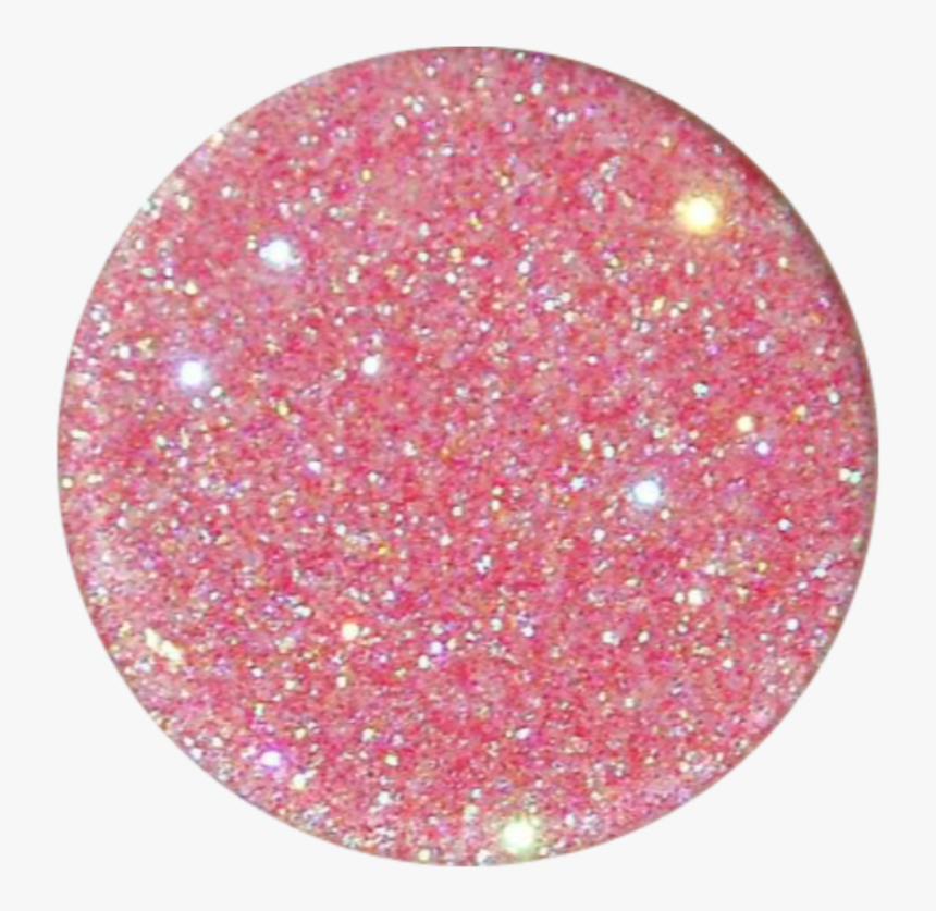 #freetoedit #pink #glitter #circle - Roze Kristali Za Tortu, HD Png Download