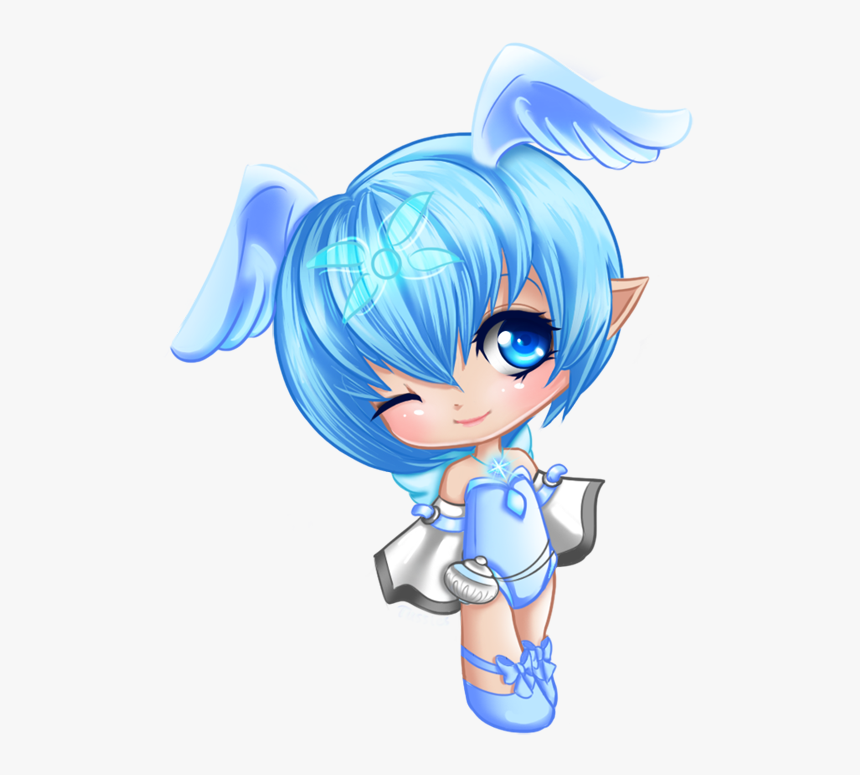 Blue Cute Angel Clipart M 1374444000 - Blue Clipart Angel, HD Png Download
