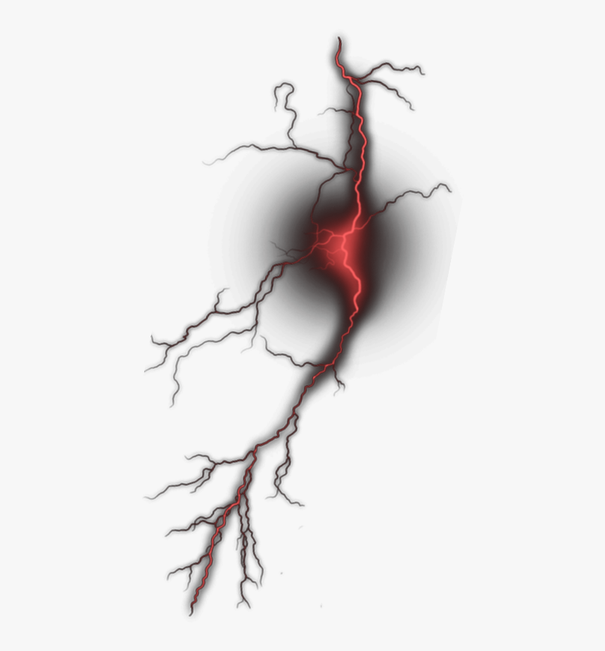 lighting red Sketch, HD Png Download , Transparent Png Image PNGitem