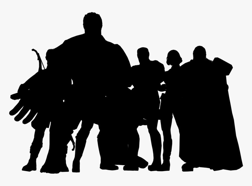 Party Silhouette Clip Art - Silhouette, HD Png Download