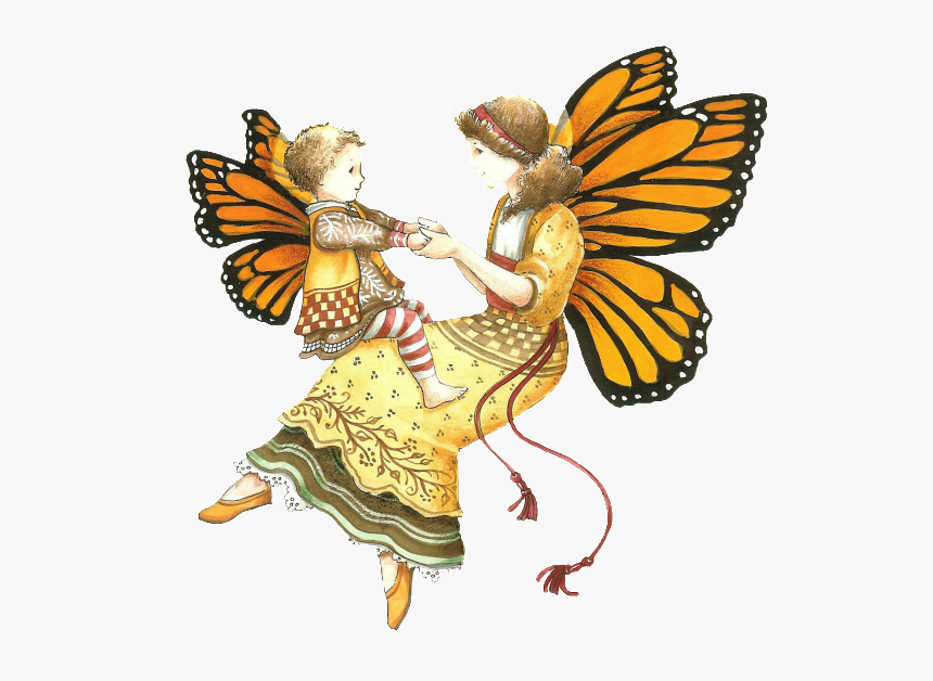Angel With Butterfly Pin, HD Png Download