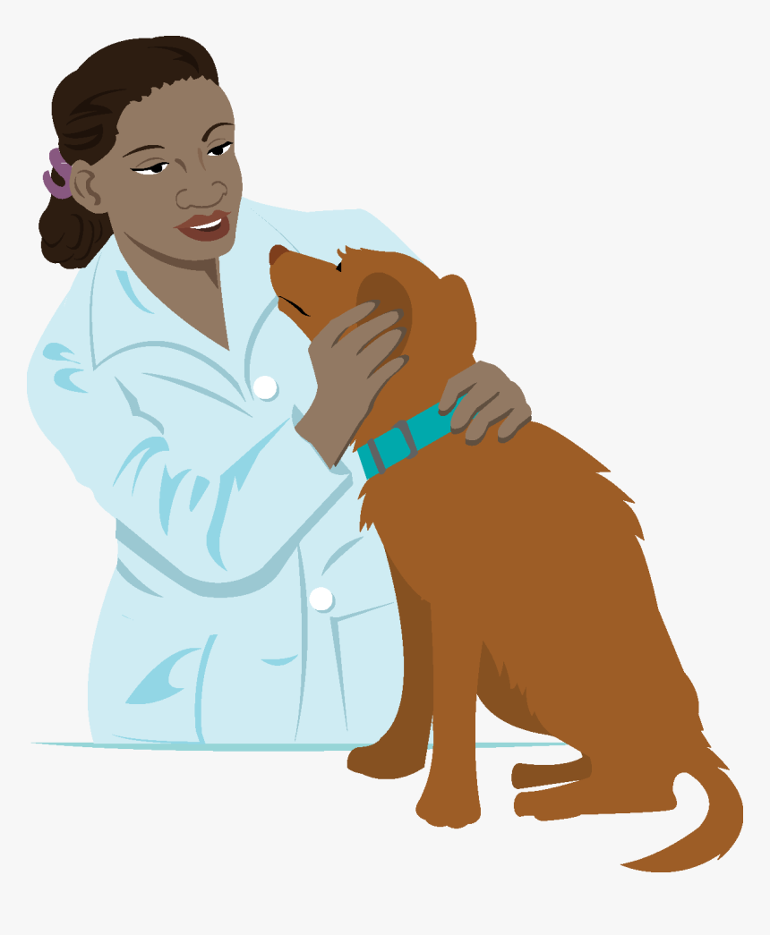 Girl Veterinarian Png Transparent Girl Veterinarian - Transparent Veterinarian Clipart, Png Download