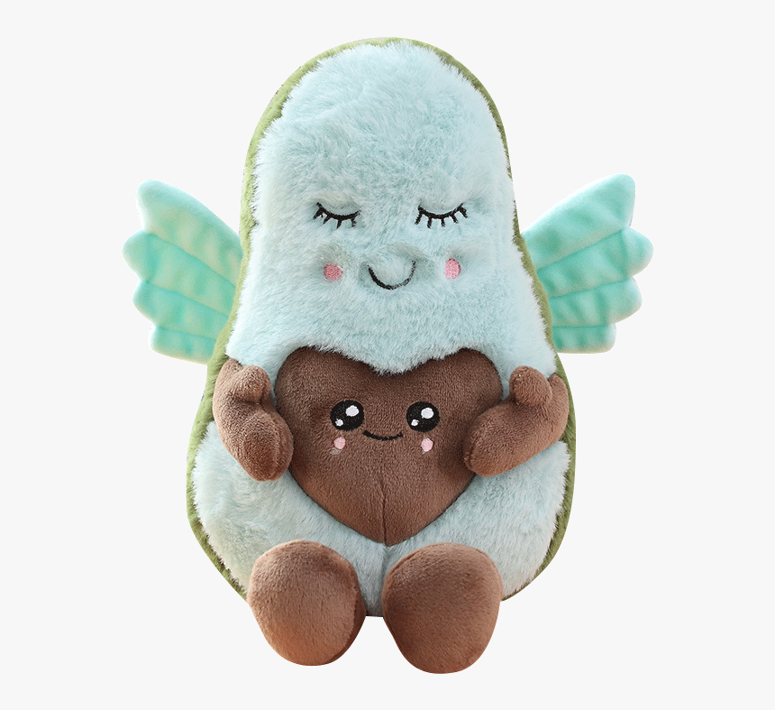 Плюшевые Авокадо Игрушечные Лошадки Забавные Авокадо - Stuffed Toy, HD Png Download