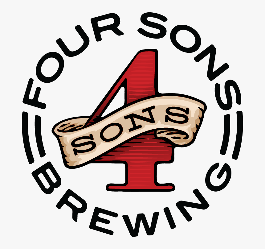 Four Sons Brewing Logo, HD Png Download