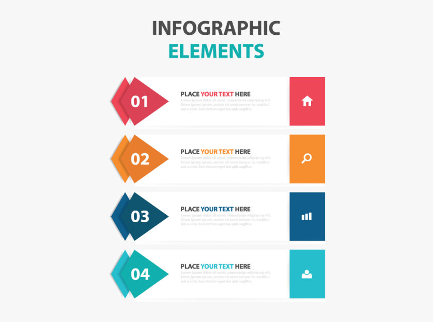 Square Colorful Blue Dark - Free Infographic Banner, HD Png Download