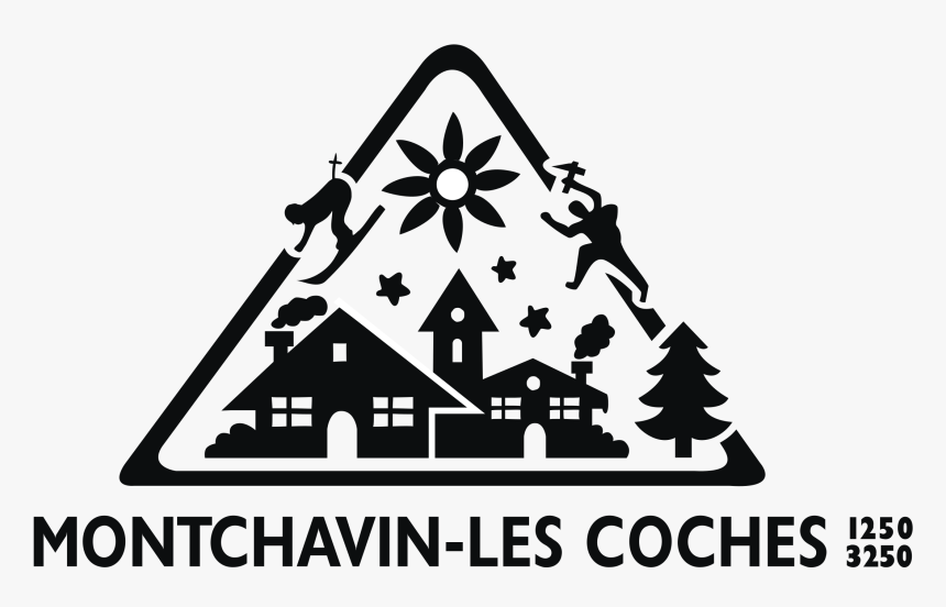 Montchavin Les Coches Logo Png Transparent - Logo Montchavin, Png Download