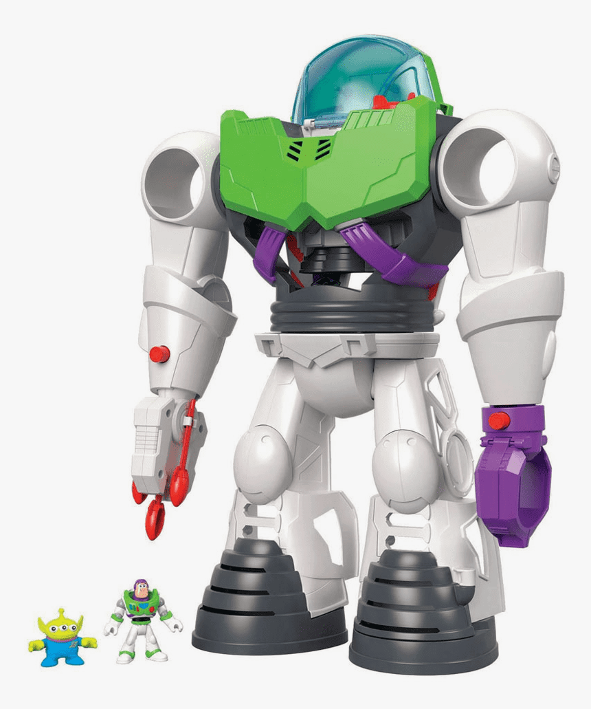 45915 Imaginext Toy Story 4 Robô Buzz Lightyear Gbg65 - Toy Story 4 Buzz Lightyear Robot, HD Png Download