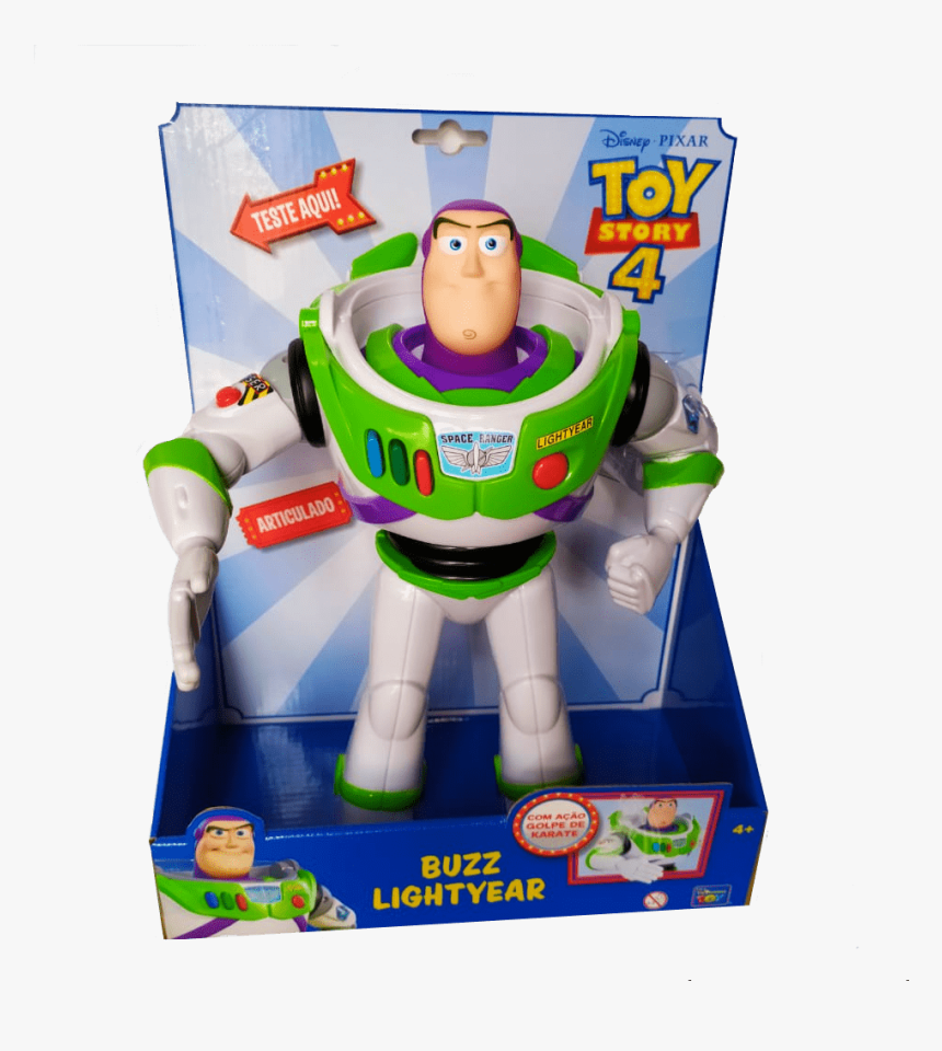Boneco Buzz Lithyear Toy Story 4 Golpe De Karate - Toy Story 3, HD Png Download