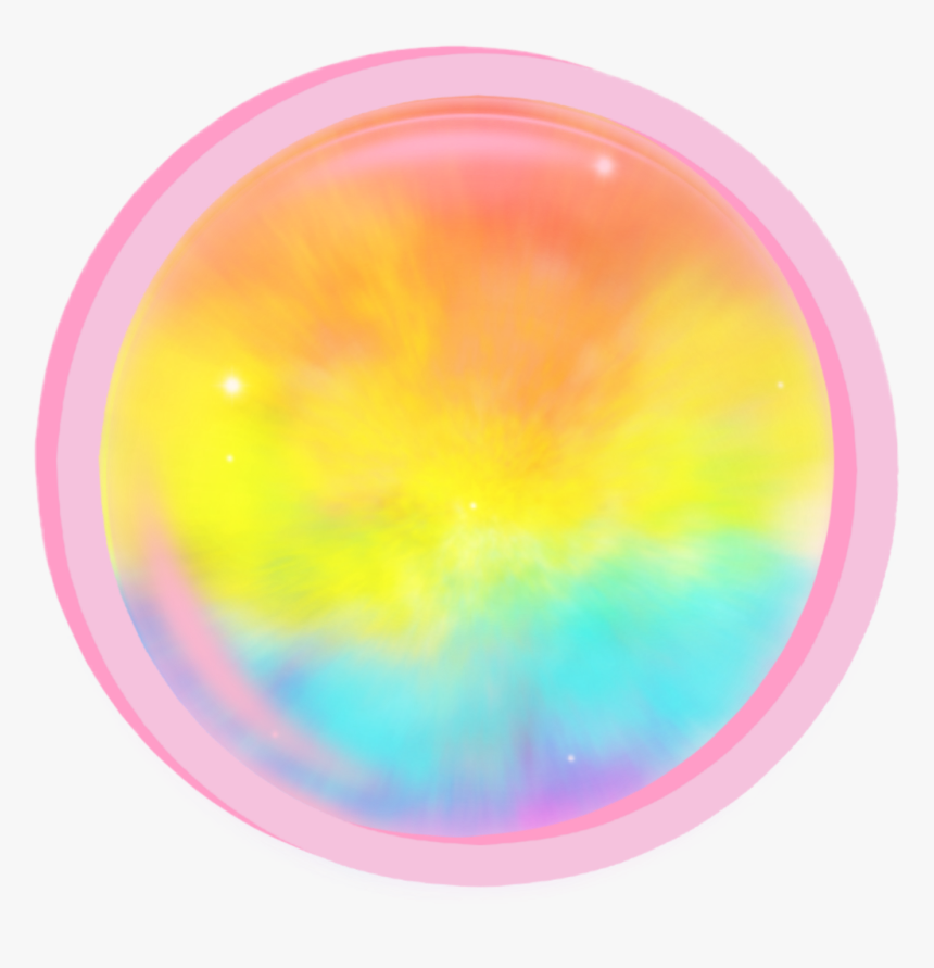 #pink #yellow #orenge #red #blue - Circle, HD Png Download