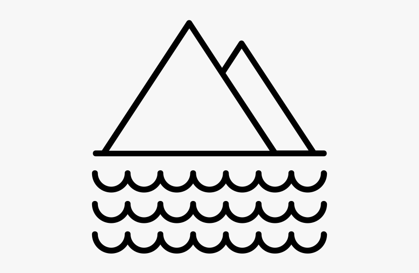 Pyramids Rubber Stamp 
 Class Lazyload Lazyload Mirage - Water Polo Icon, HD Png Download