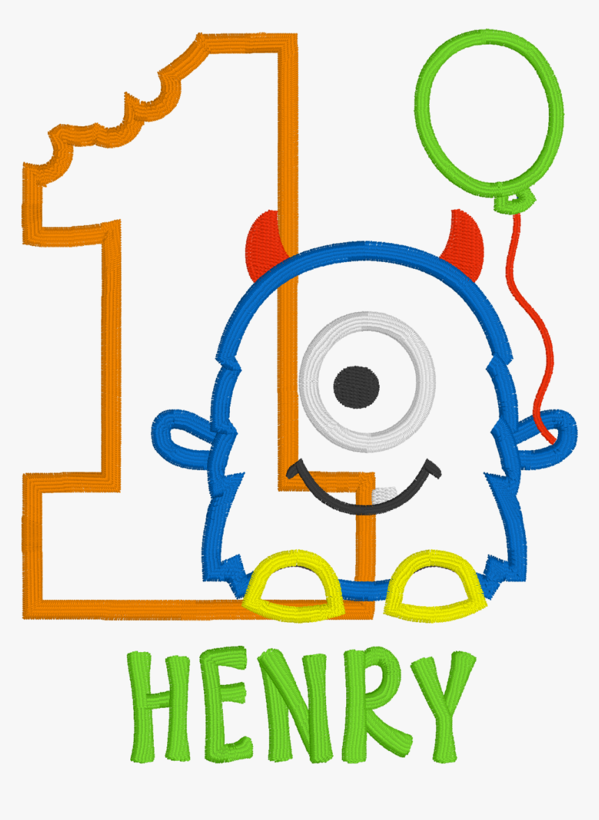 Number One Png Birthday, Transparent Png