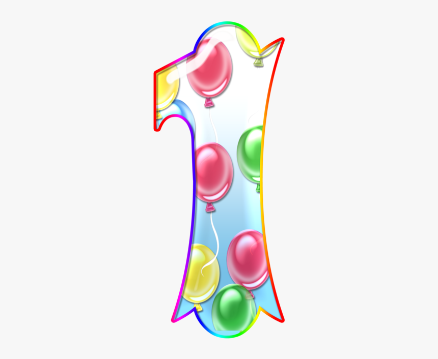 Number One Png Birthday, Transparent Png