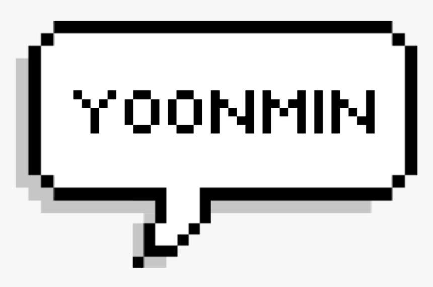 #bts #bangtanboys #btsbubble #speechbubble #pixel #pixelbubble - Hello Weirdos, HD Png Download