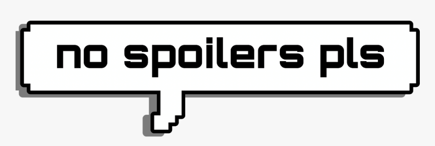 #nospoilers #spoiler #speechbubble #pixel #freetoedit - Calligraphy, HD Png Download