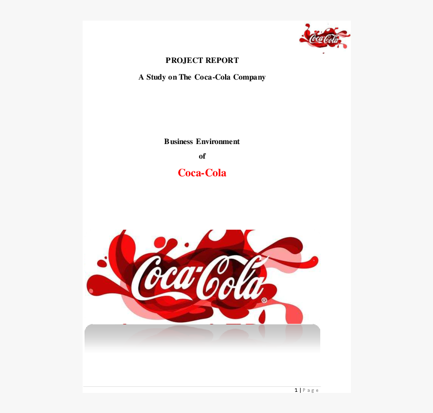 Business Environment Of Coca Cola, HD Png Download