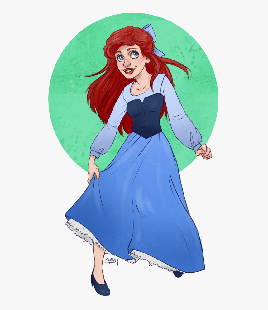 Ariel Transparent Outfit, HD Png Download