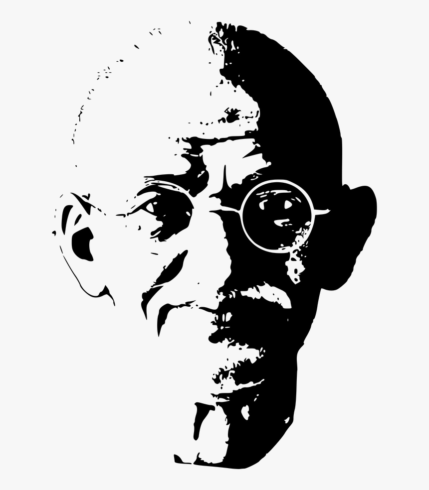 Gandhi T Shirt, HD Png Download