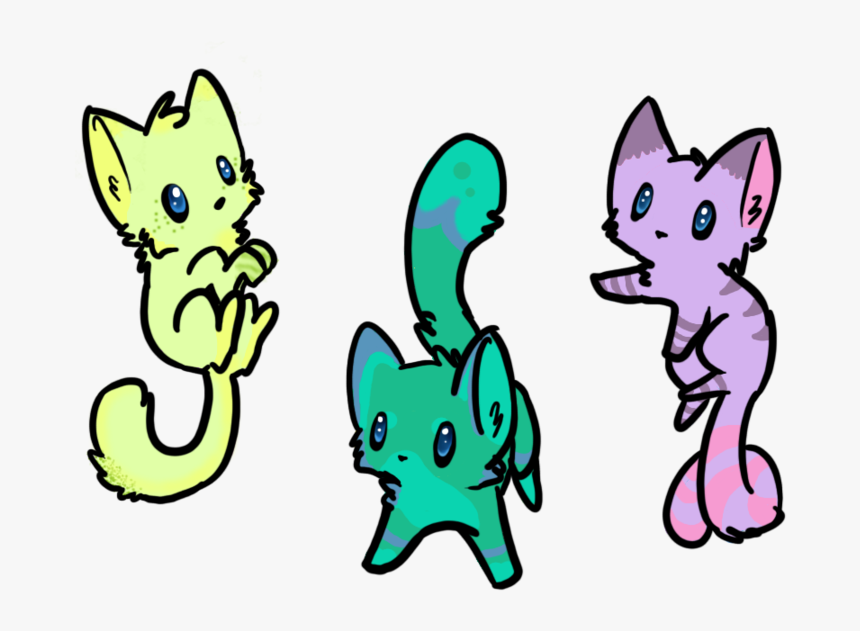 More Like Cat Adoptables Nr - Chibi Cats, HD Png Download