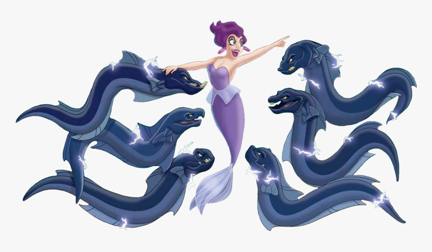 Welcome To The Wiki - Little Mermaid Electric Eels, HD Png Download