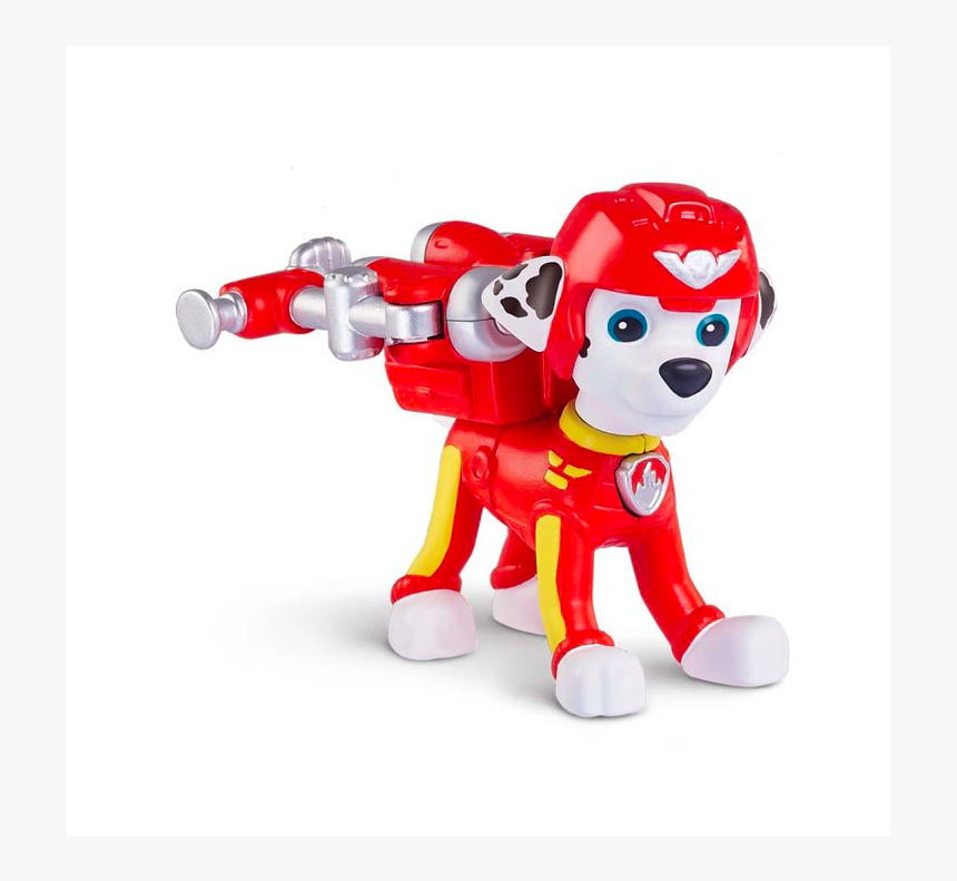 Spin Master Paw Patrol Figurka Ze Skrzydłami I Odznaką - Marshall Pow Patrol, HD Png Download
