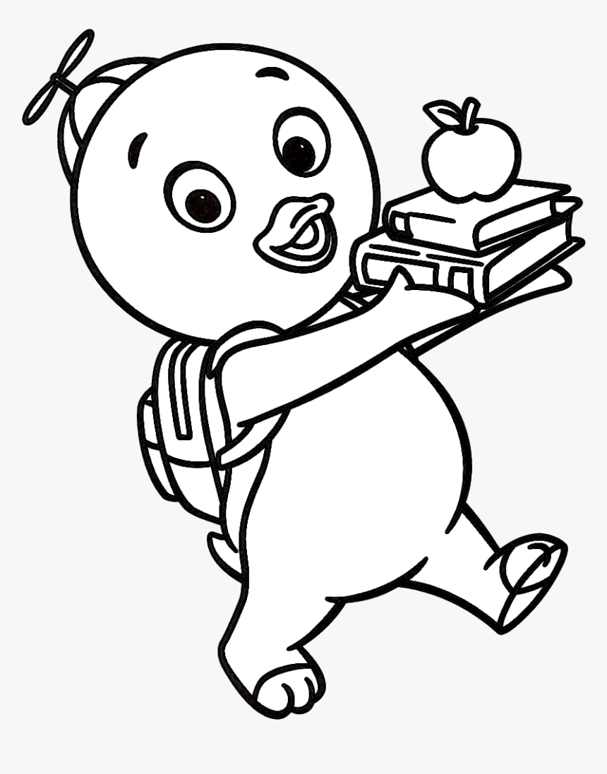 Desenhos Para Colorir Backyardigans, HD Png Download