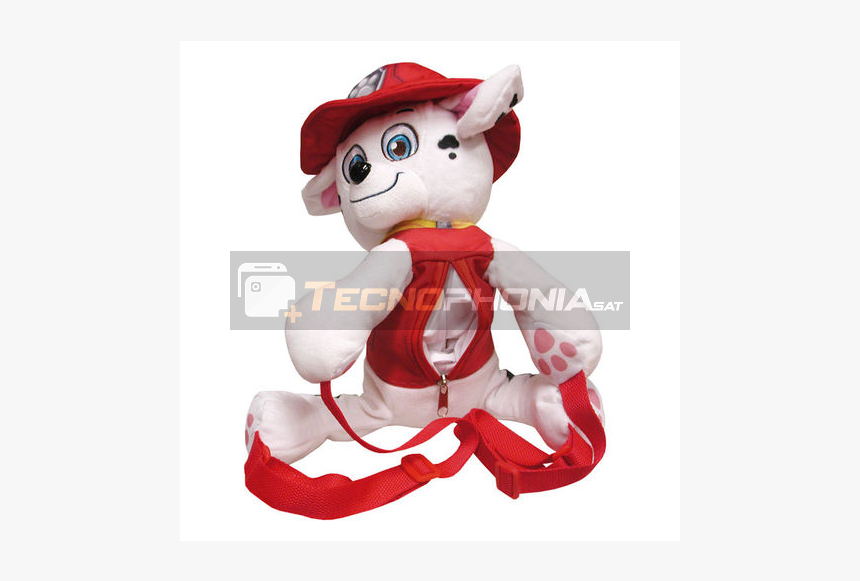 Mochila Peluche Patrulla Canina Paw Patrol Marshall - Paw Patrol Mochila Peluche Marshall, HD Png Download