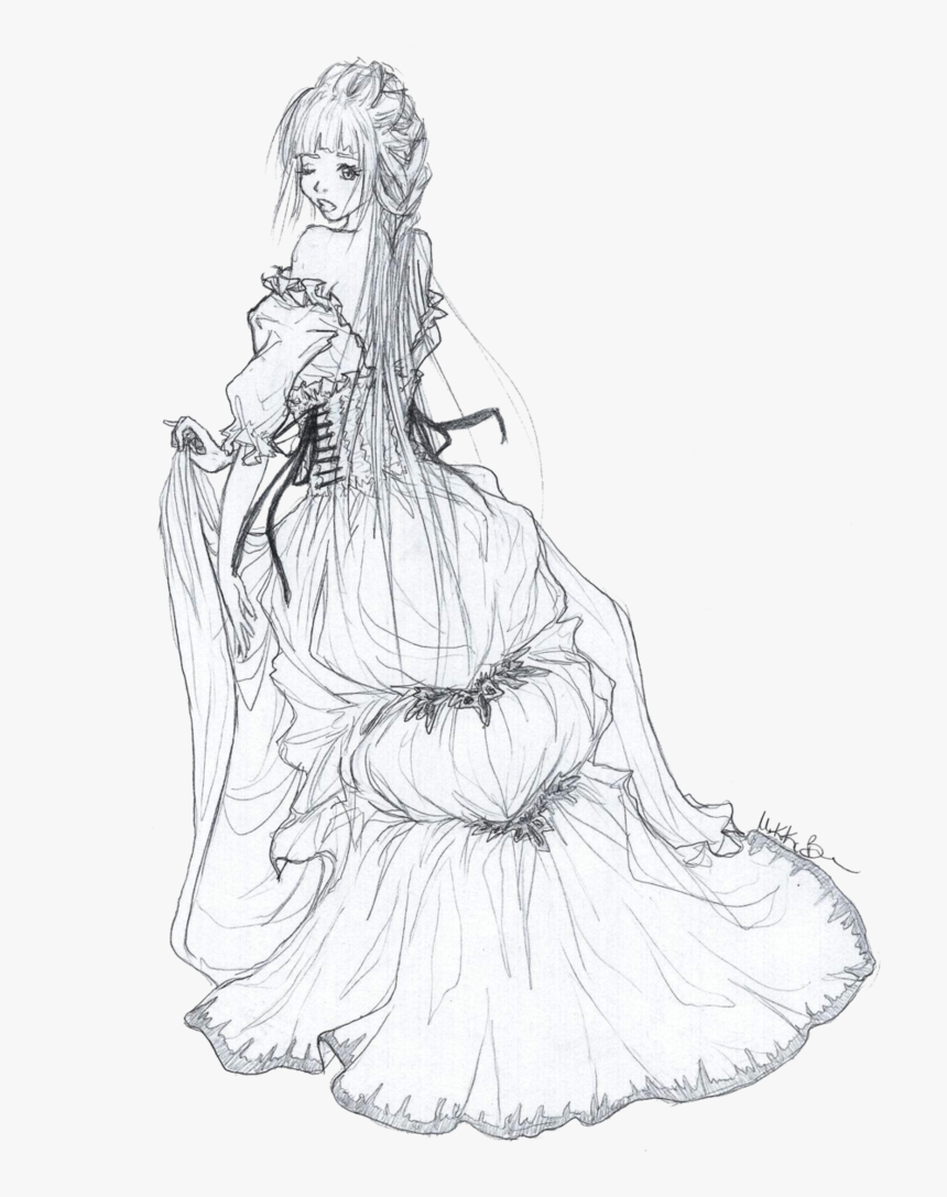Rebellious Princess By Nikki - Sketch, HD Png Download