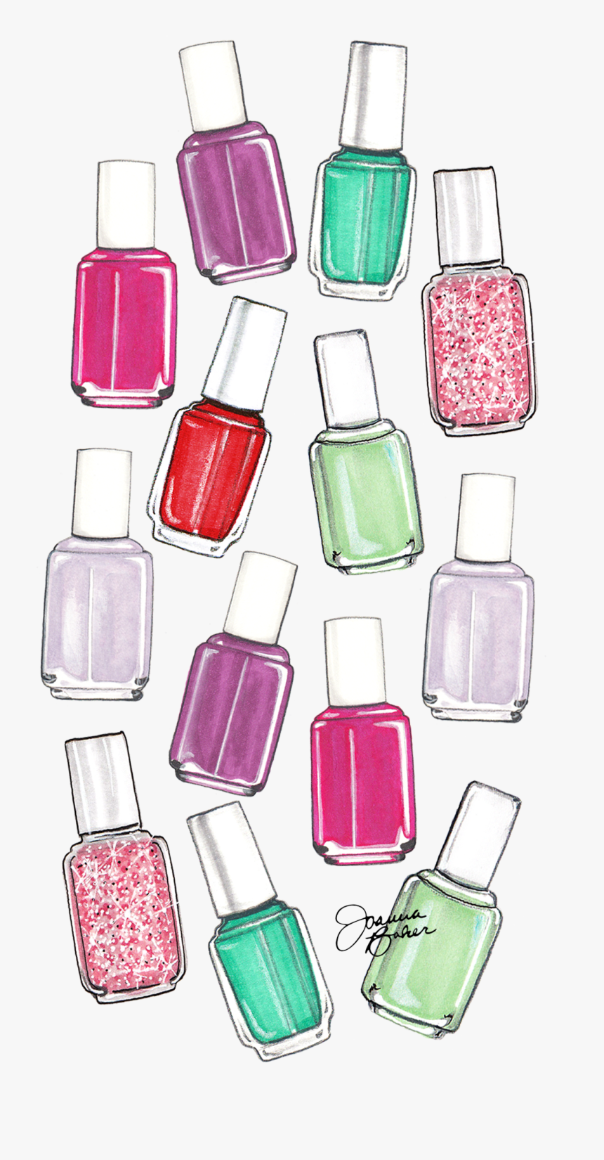 Impact Iphone 8 Plus Case - Nail Polish Iphone, HD Png Download