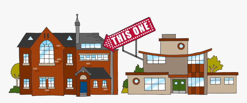 Refer A School - Cartoon, HD Png Download