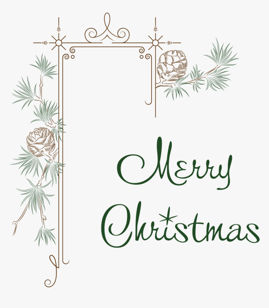 #cristmas - Надпись Merry Christmas Png, Transparent Png