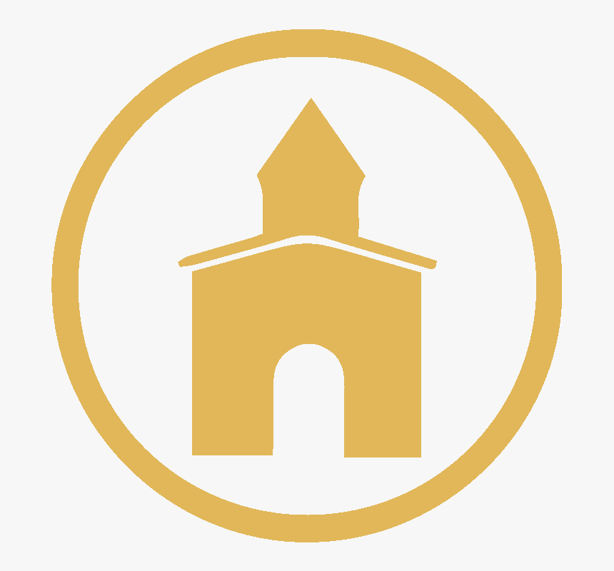 Church Icon Png Yellow, Transparent Png