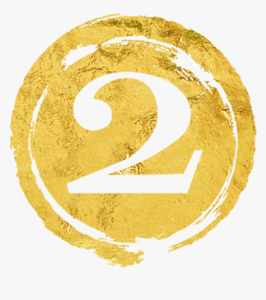 Gold Foil Number - Emblem, HD Png Download