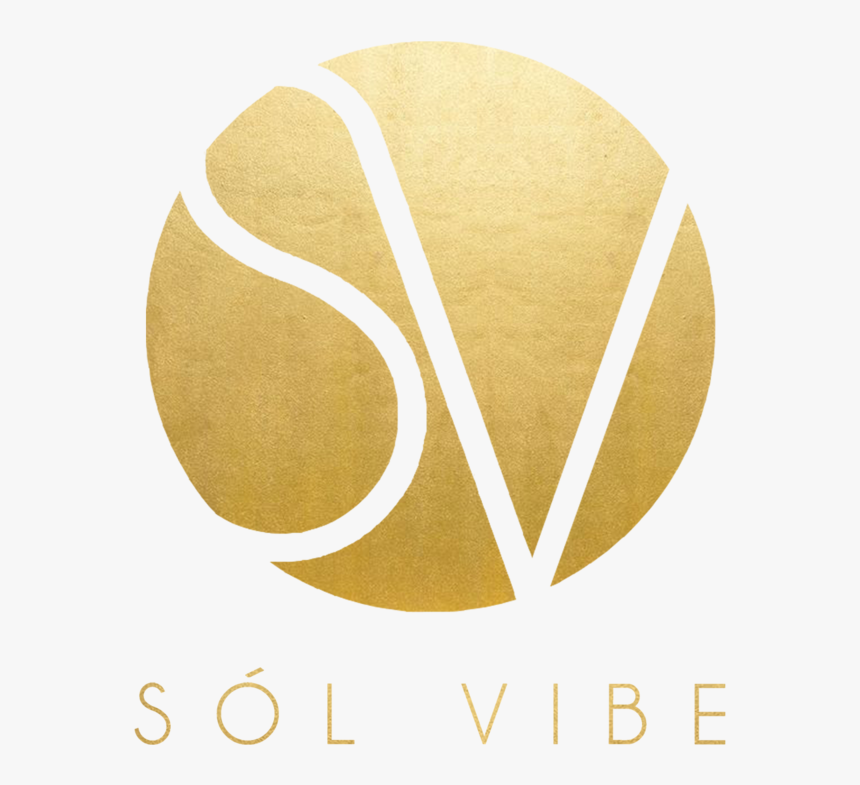 Solvibe Finallogo Goldfoilwithtext - Circle, HD Png Download