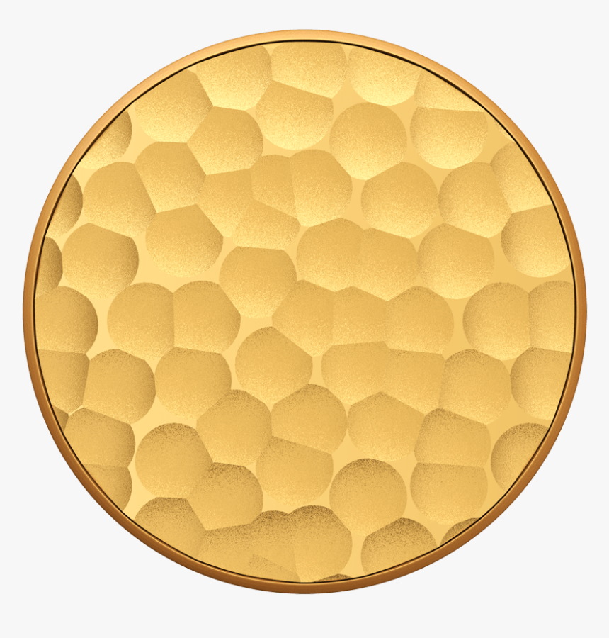 Hammered Metal Gold, HD Png Download