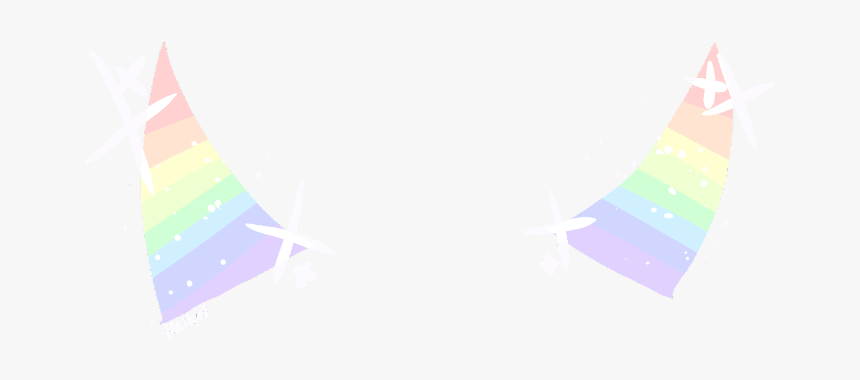 #devilhorns #rainbow #pastel I Made Pastel Rainbow - Art Paper, HD Png Download