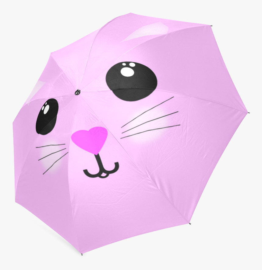 Kawaii Kitty Foldable Umbrella - Umbrella, HD Png Download
